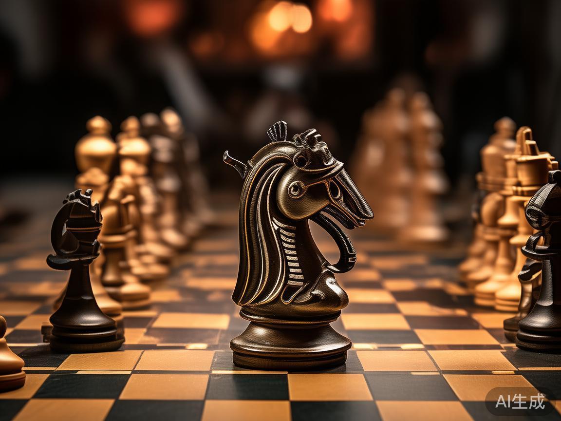 破解任何象棋关卡，首要一步是合理布局。在第51关中